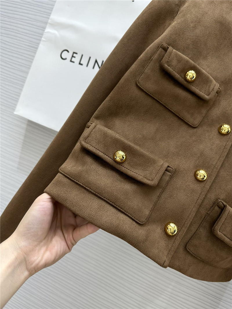 Ce1i*e suede jacket