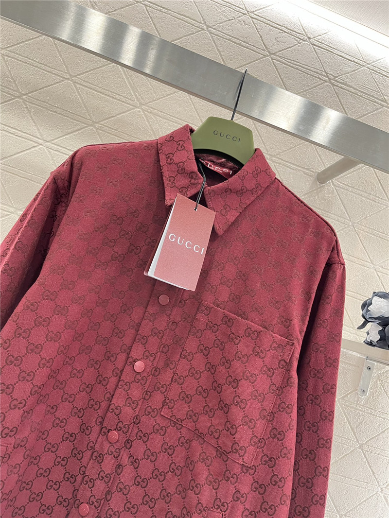 Gvc*1 jacquard shirt jacket