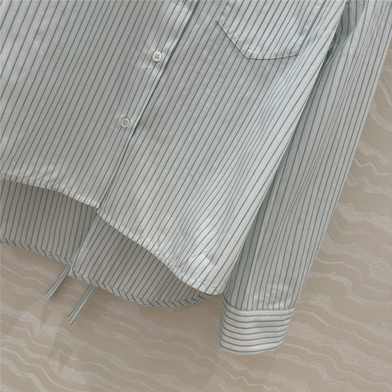 L0ew* striped shirt top