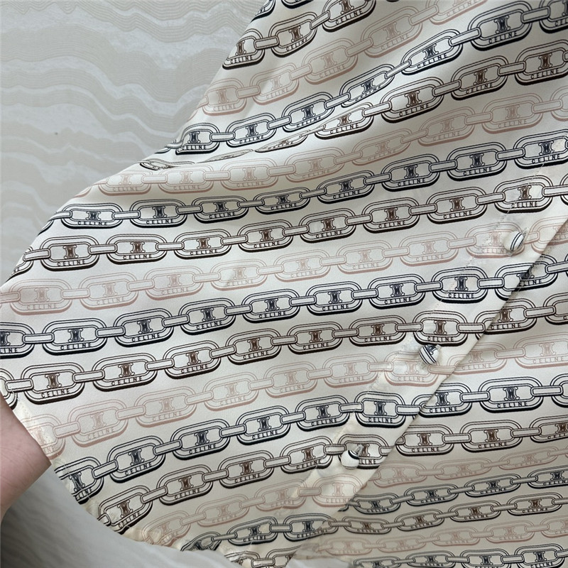 Ce1i*e printed silk shirt