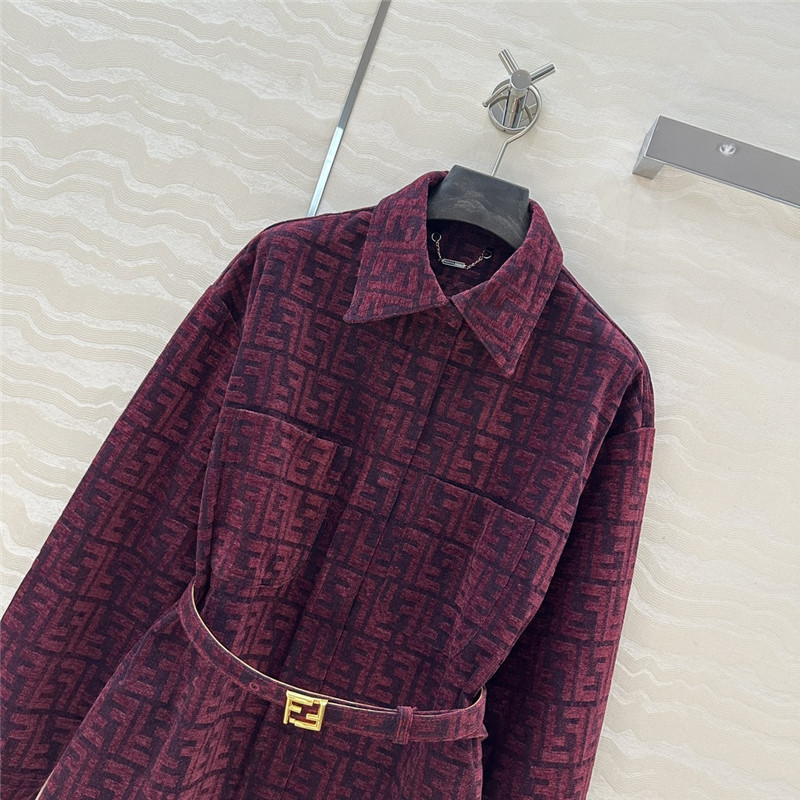 F**di monogram jacket