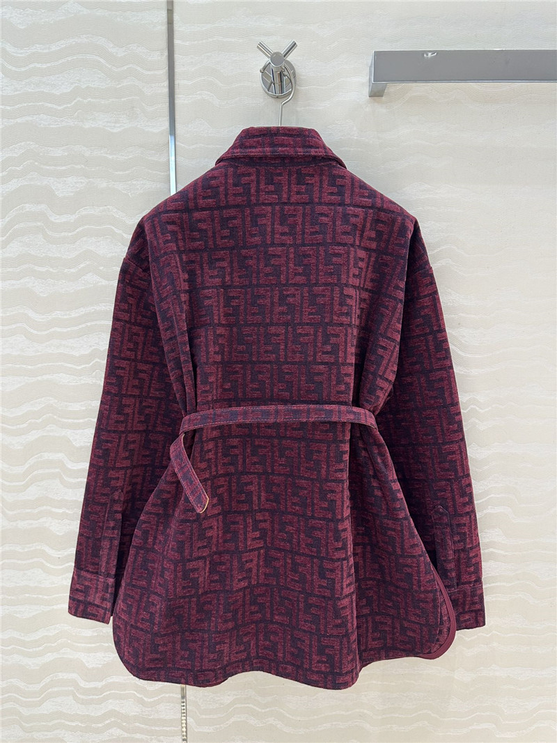 F**di monogram jacket