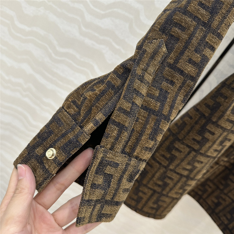 F**di monogram jacket