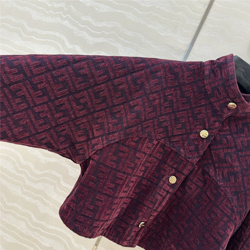 F**di monogram jacket small coat