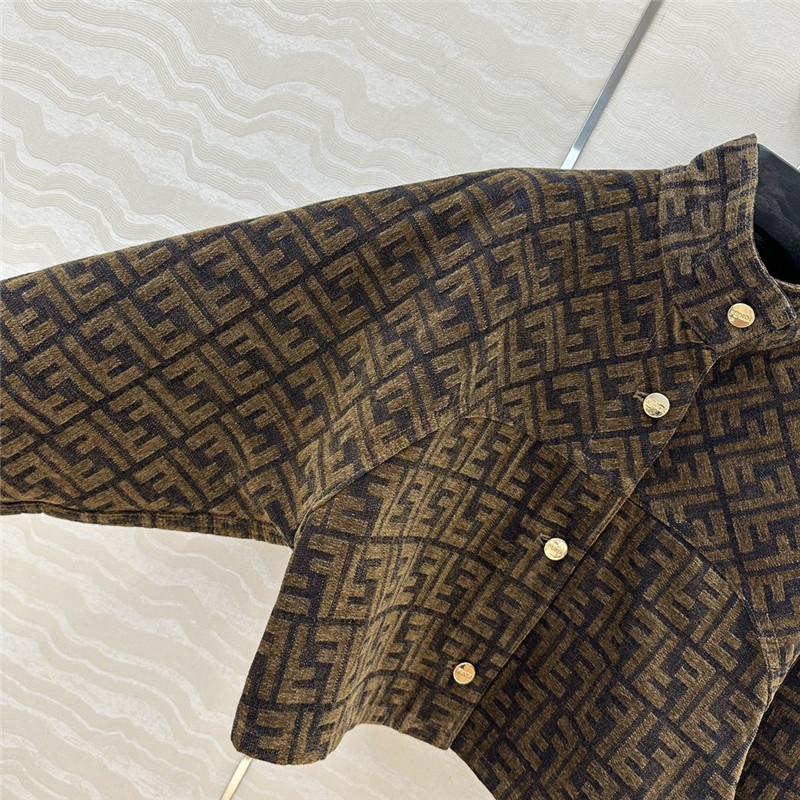 F**di monogram jacket small coat