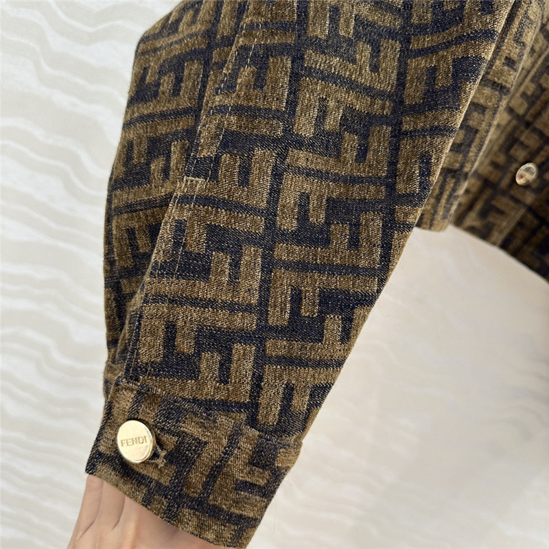 F**di monogram jacket small coat