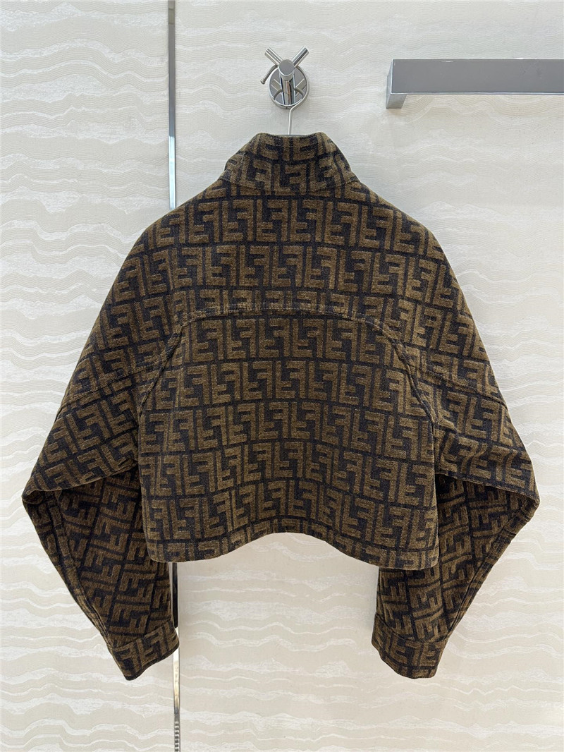 F**di monogram jacket small coat