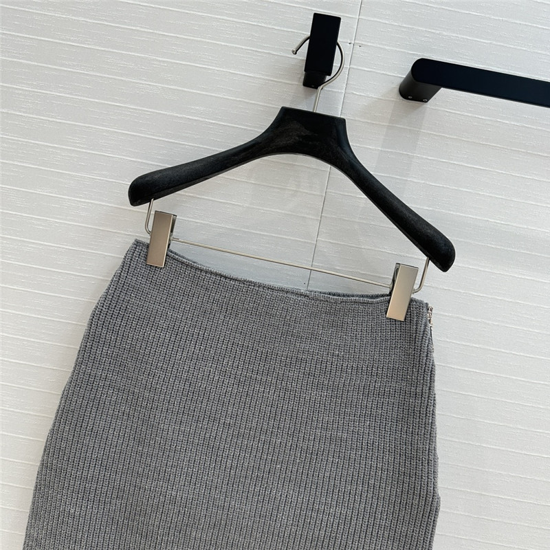 l0vis Vvtt0n lv knitted short skirt