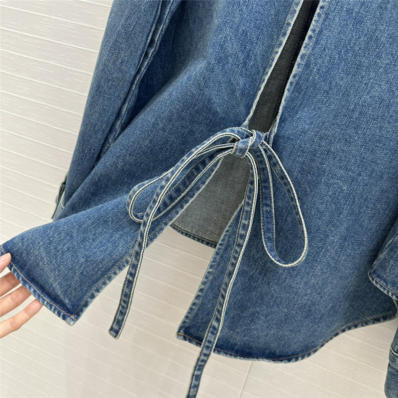 L0ew* denim shirt jacket