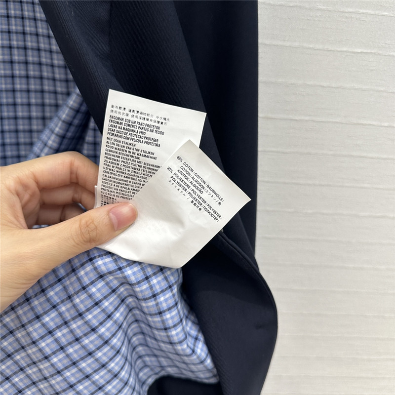 M1um1u fake two piece suit jacket