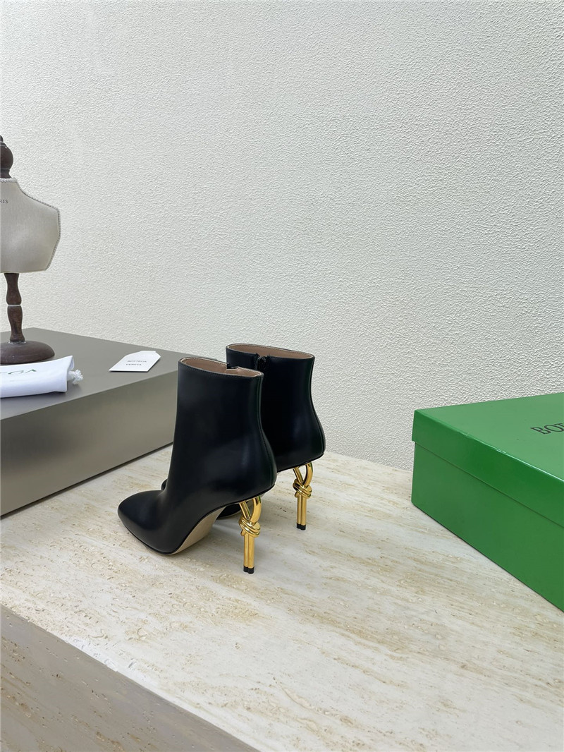 b0tt*ga Ven*ta 90mm sculpted heel ankle boots