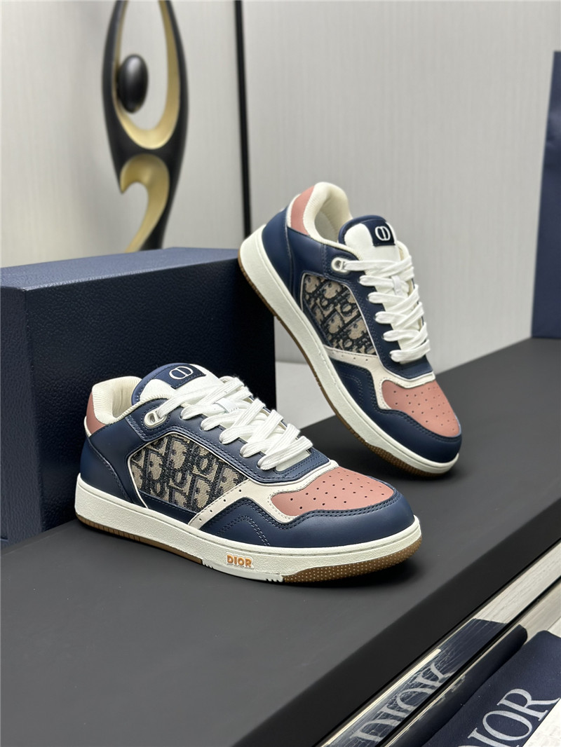 D10r b27 low blue/cream sneakers
