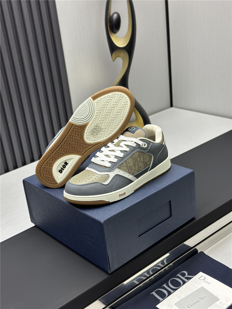 D10r b27 low-top sneakers gray beige