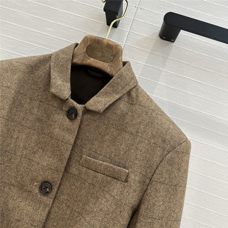 L0r0 P1ana retro check suit