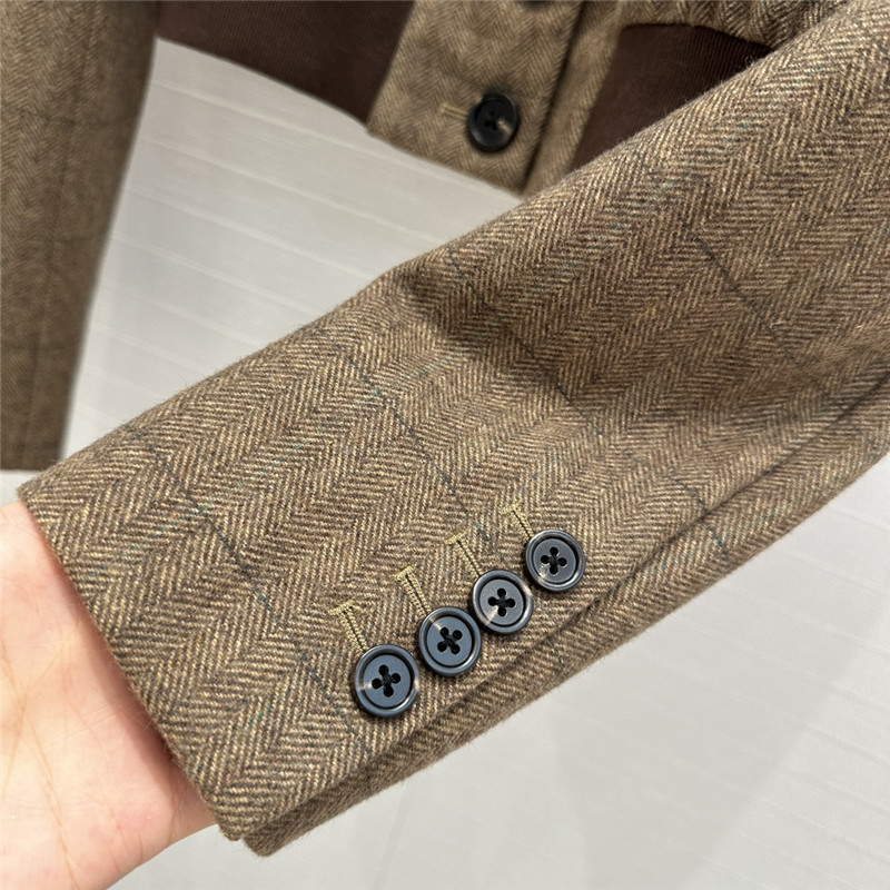 L0r0 P1ana retro check suit