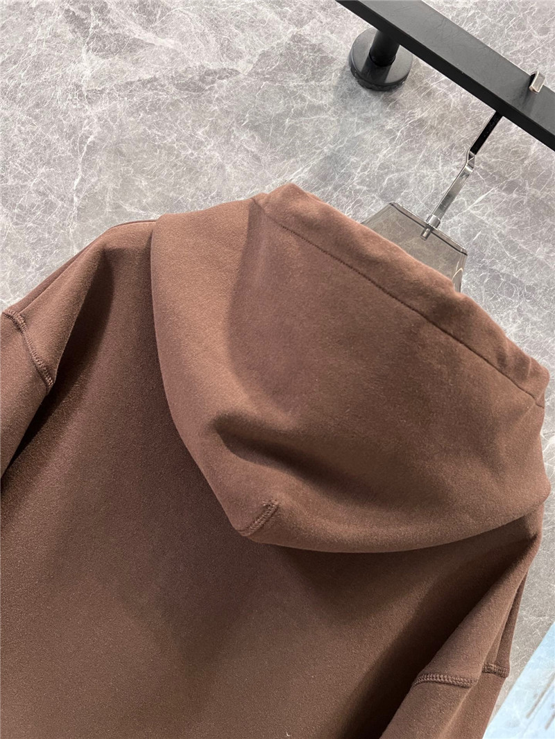 l0vis Vvtt0n embellished brown hoodie