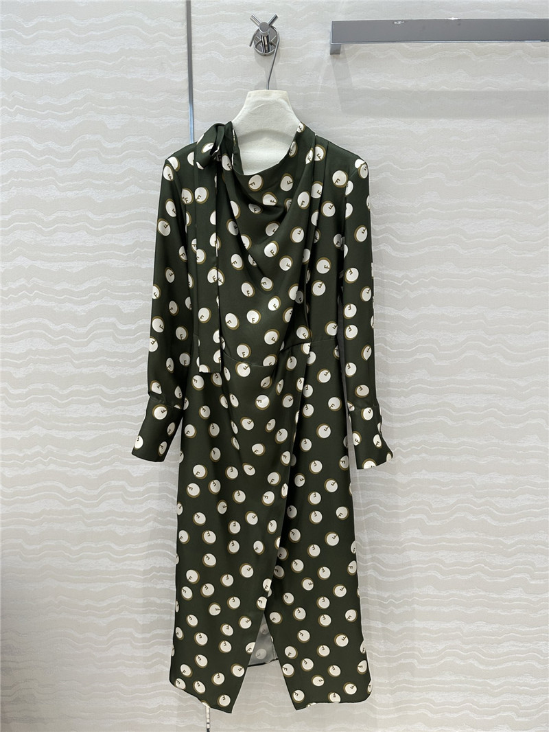F**di silk maxi dress