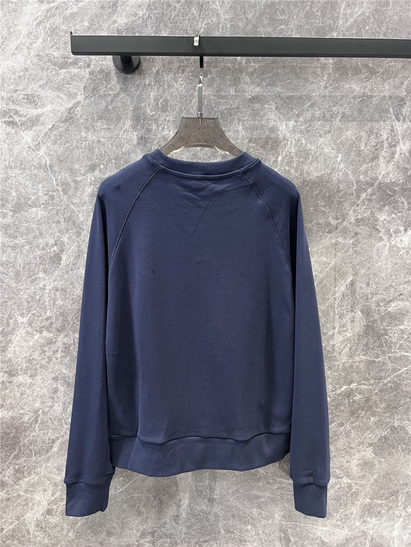 Ce1i*e triomphe fleece sweatshirt navy