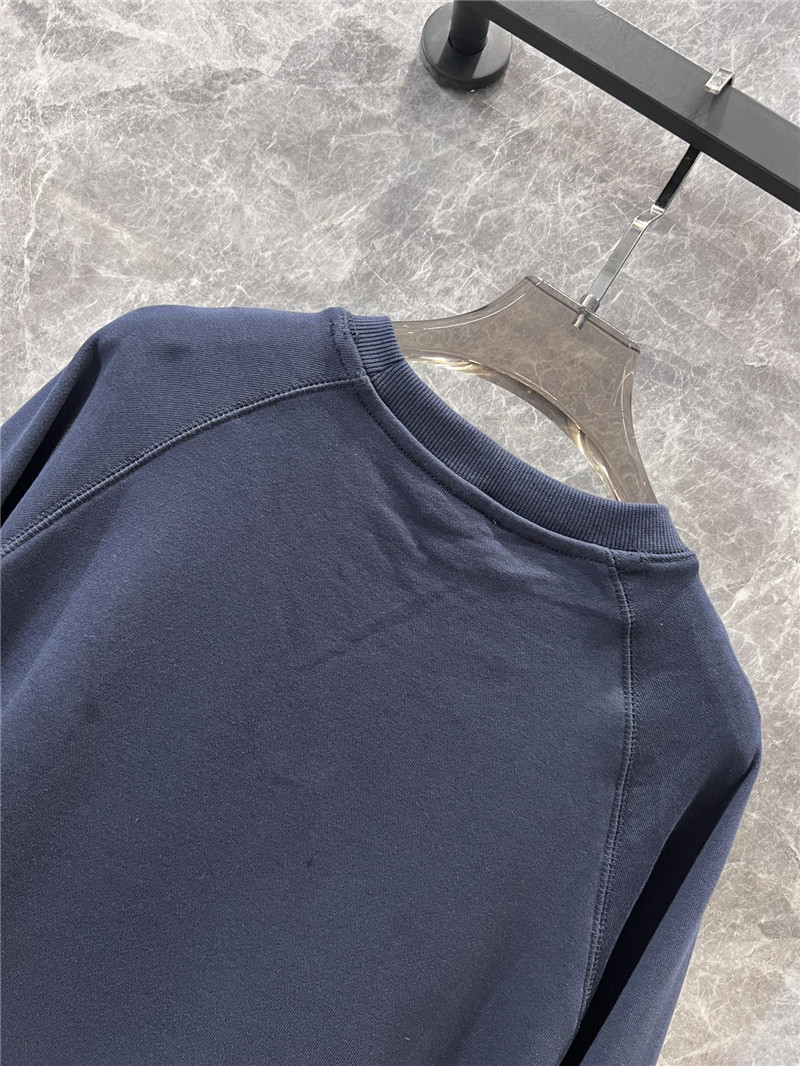 Ce1i*e triomphe fleece sweatshirt navy