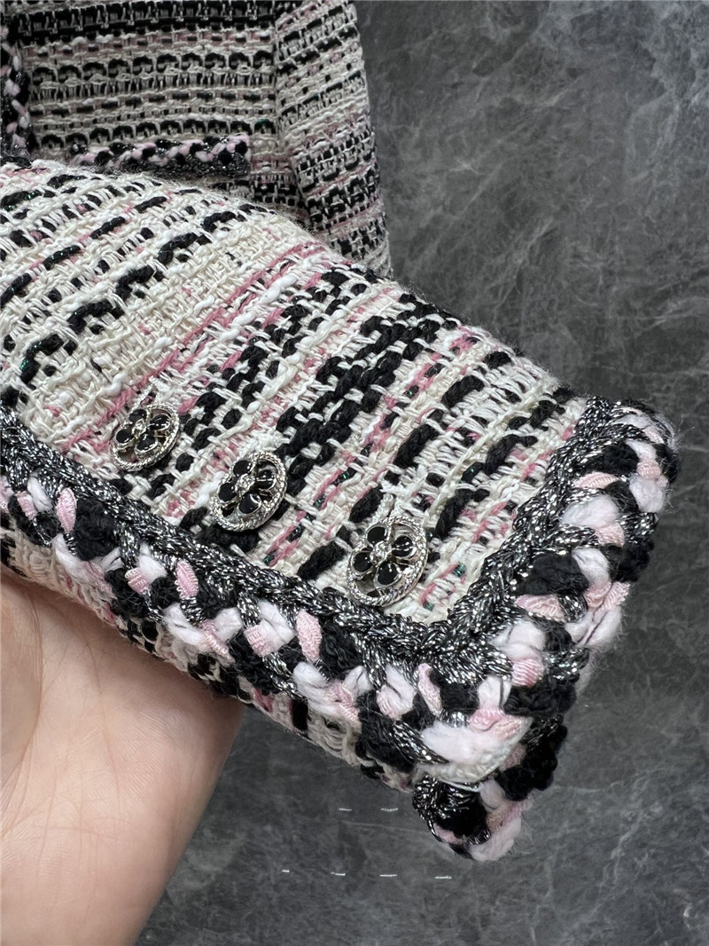 Ch**el woven tweed coat