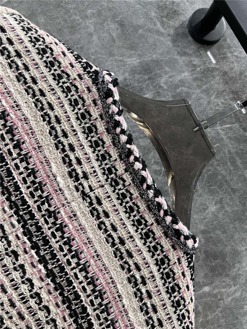 Ch**el woven tweed coat