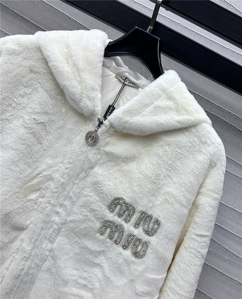 M1um1u hooded jacket