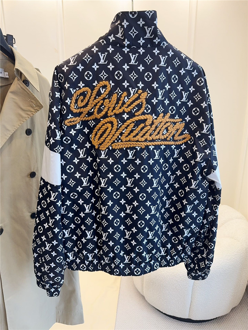 l0vis Vvtt0n lv monogram colorblock jacket