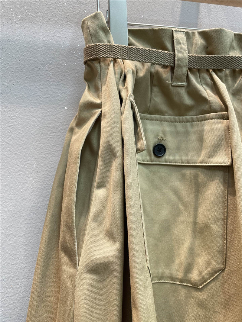 Pra*a belt skirt