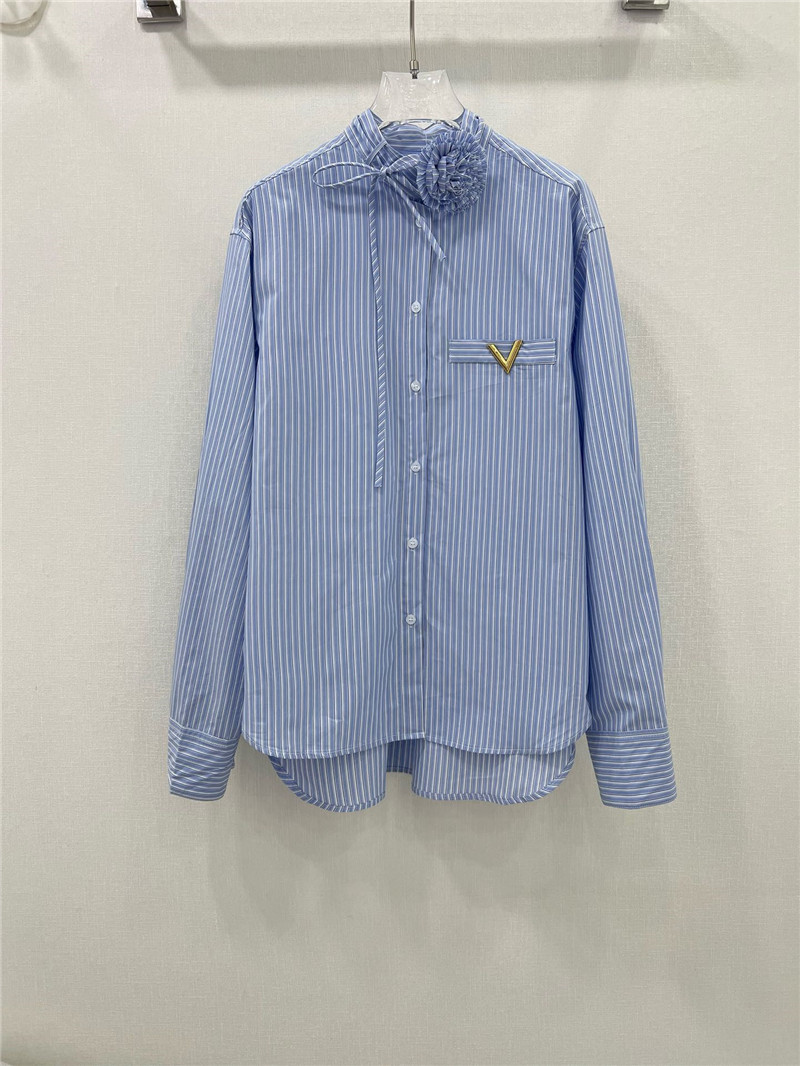 Va1e*ntin0 striped shirt