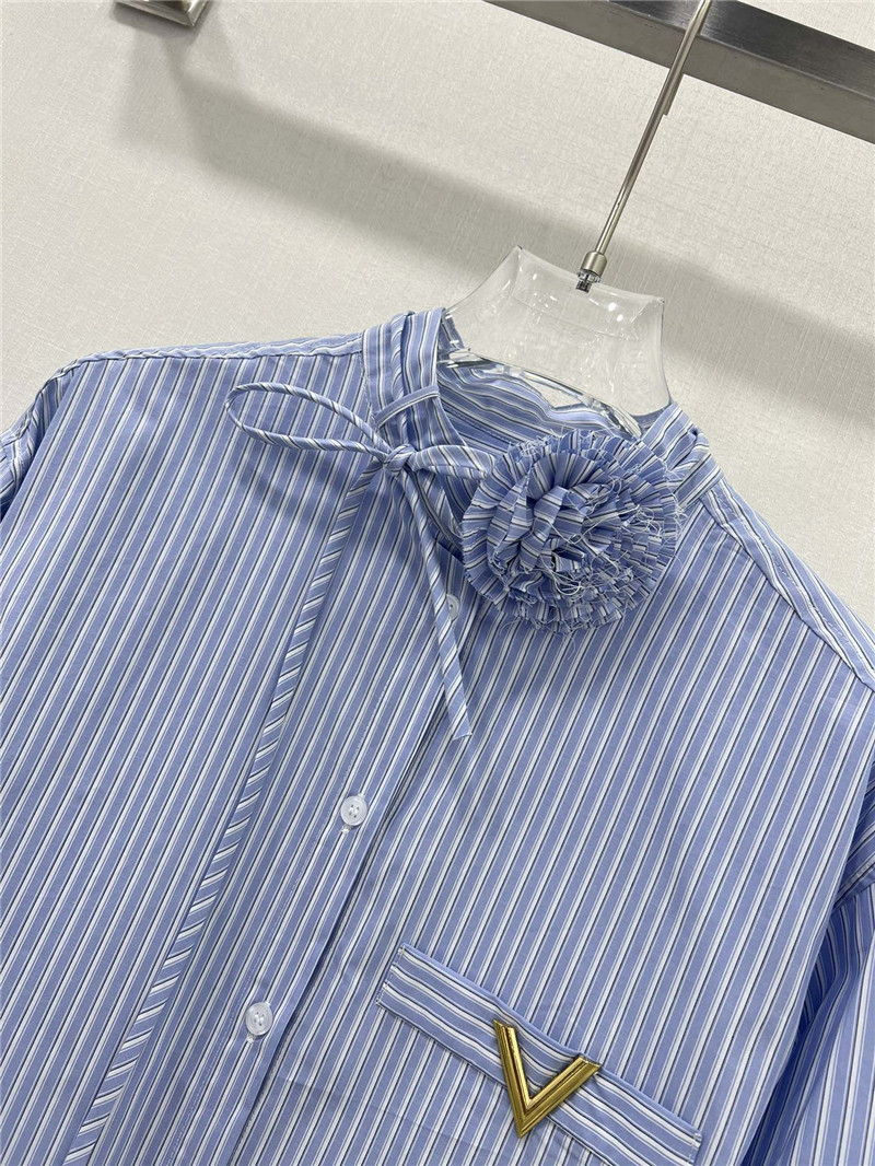 Va1e*ntin0 striped shirt