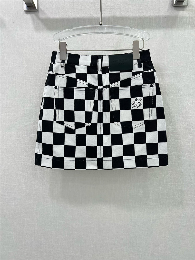l0vis Vvtt0n lv denim skirt
