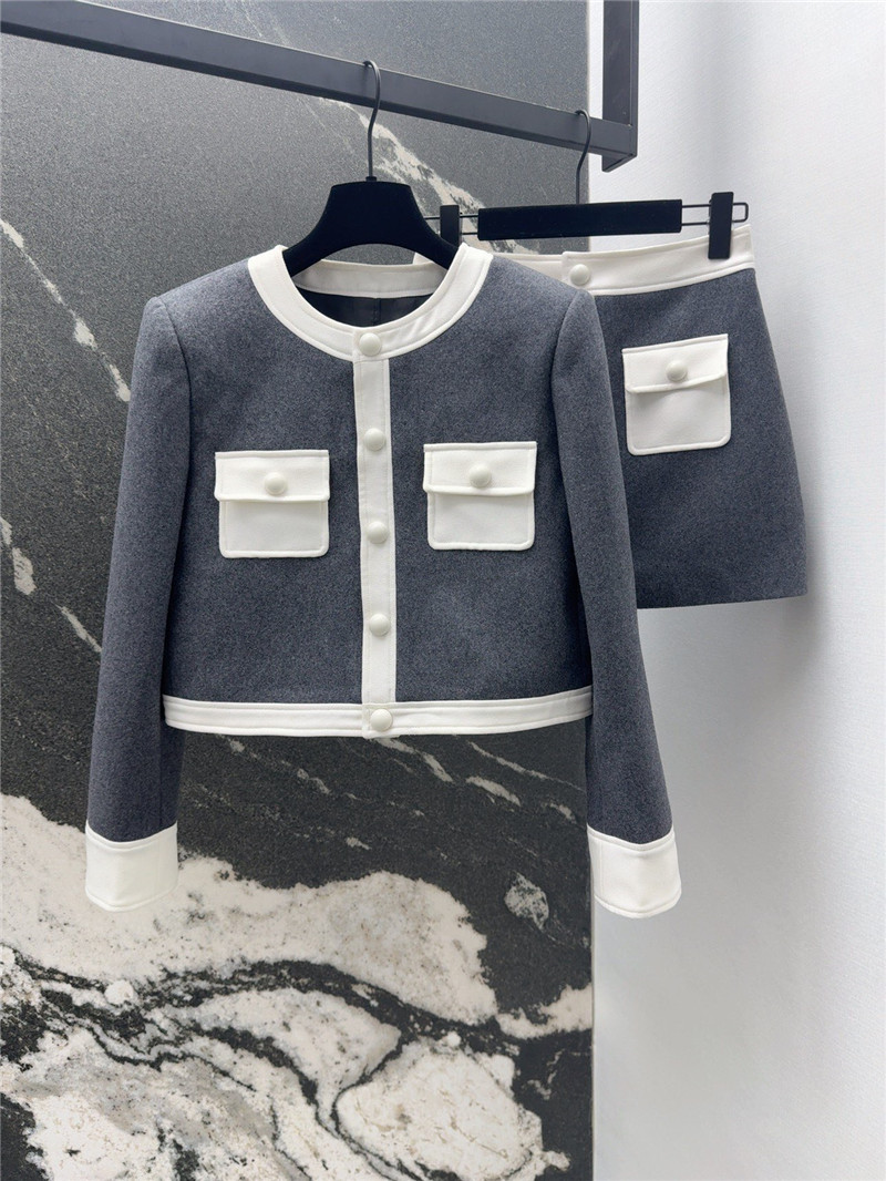 Ce1i*e short jacket + skirt