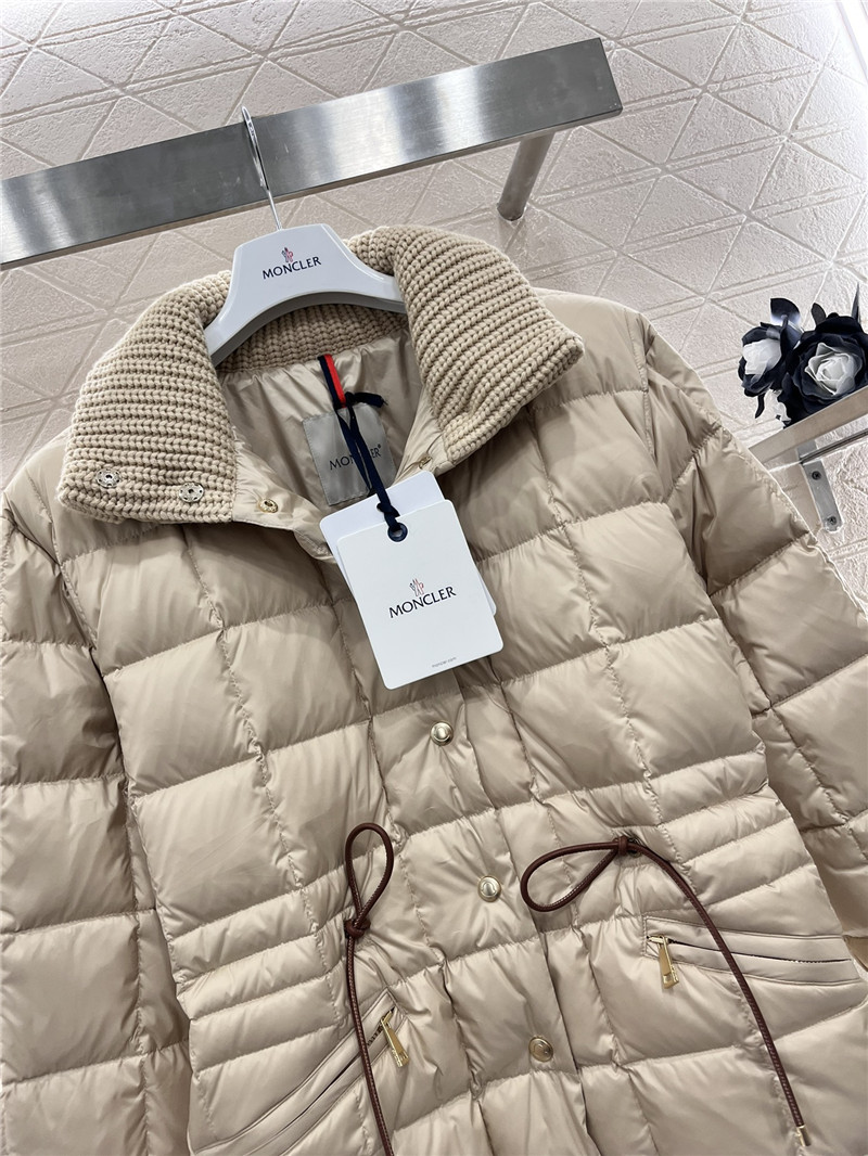 Moncler drawstring down jacket