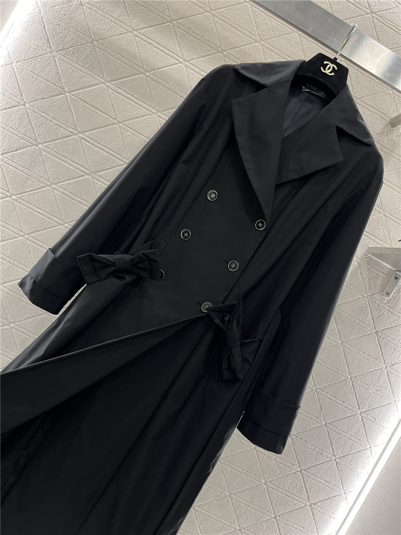 Ch**el long trench coat