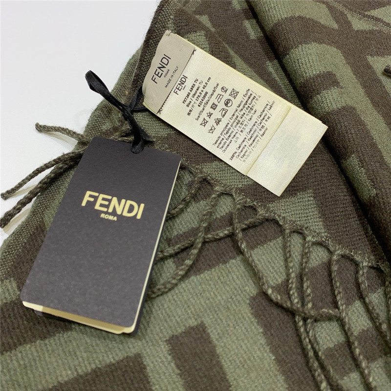 F**di cashmere scarf shawl