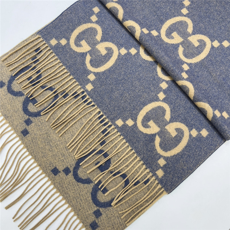Gvc*1 cashmere jacquard scarf