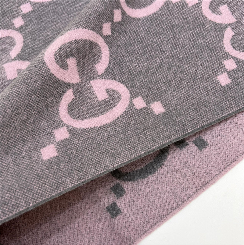 Gvc*1 cashmere jacquard scarf