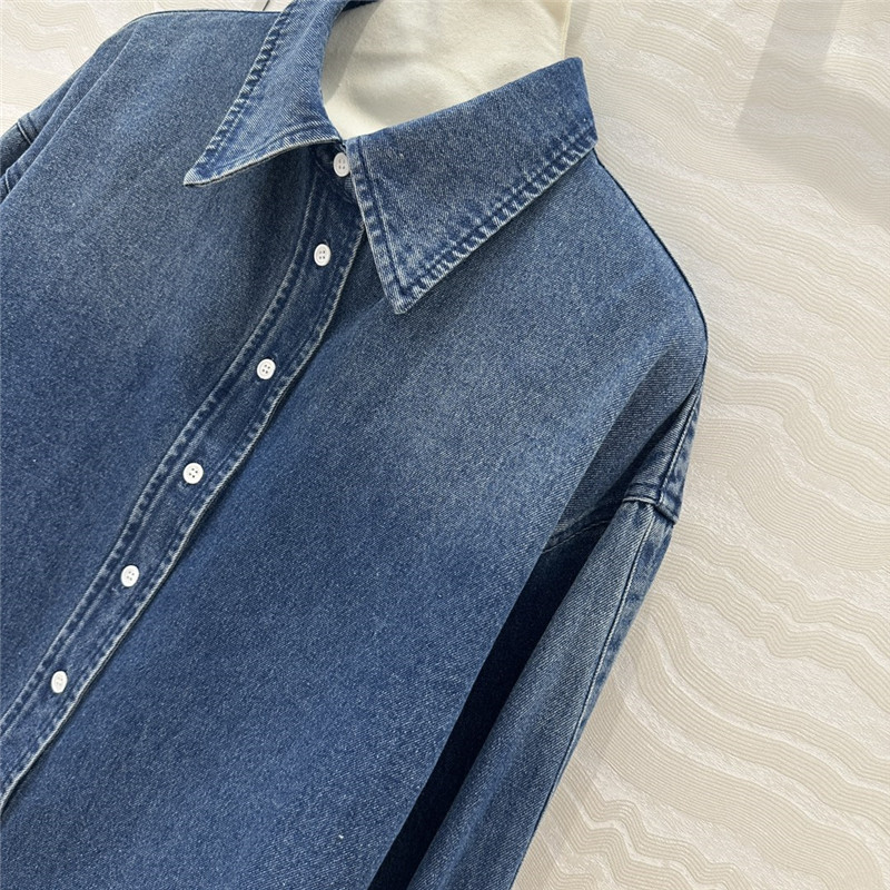 L0ew* denim shirt