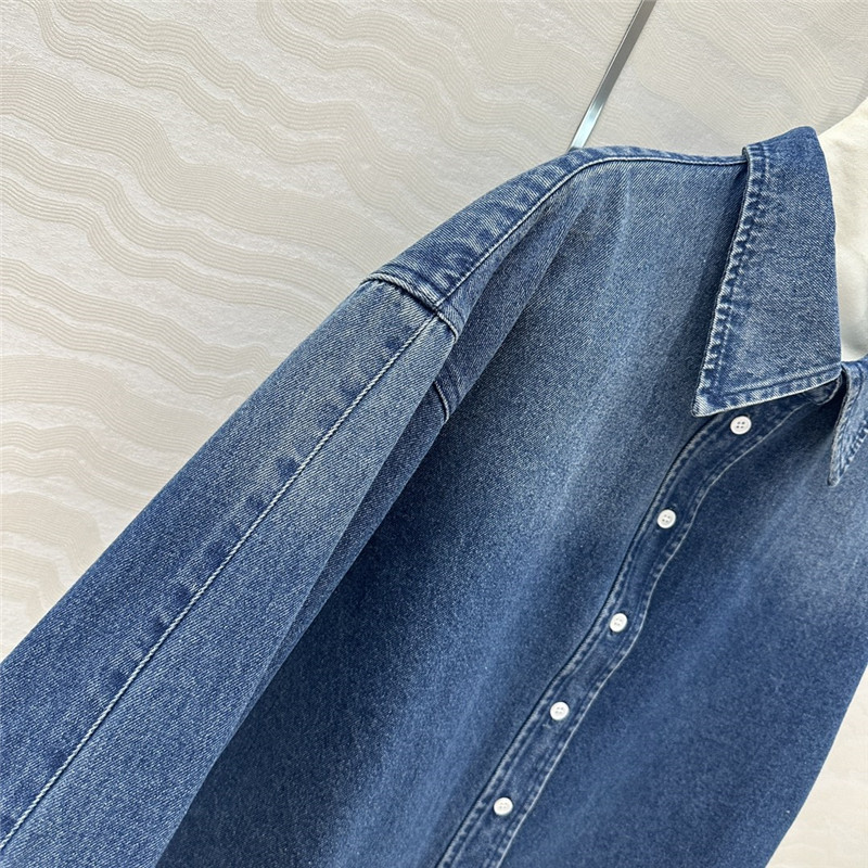 L0ew* denim shirt