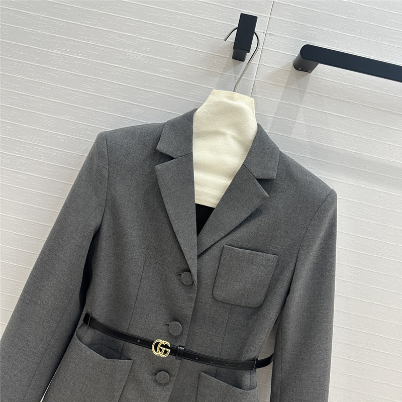 Gvc*1 grey short suit jacket