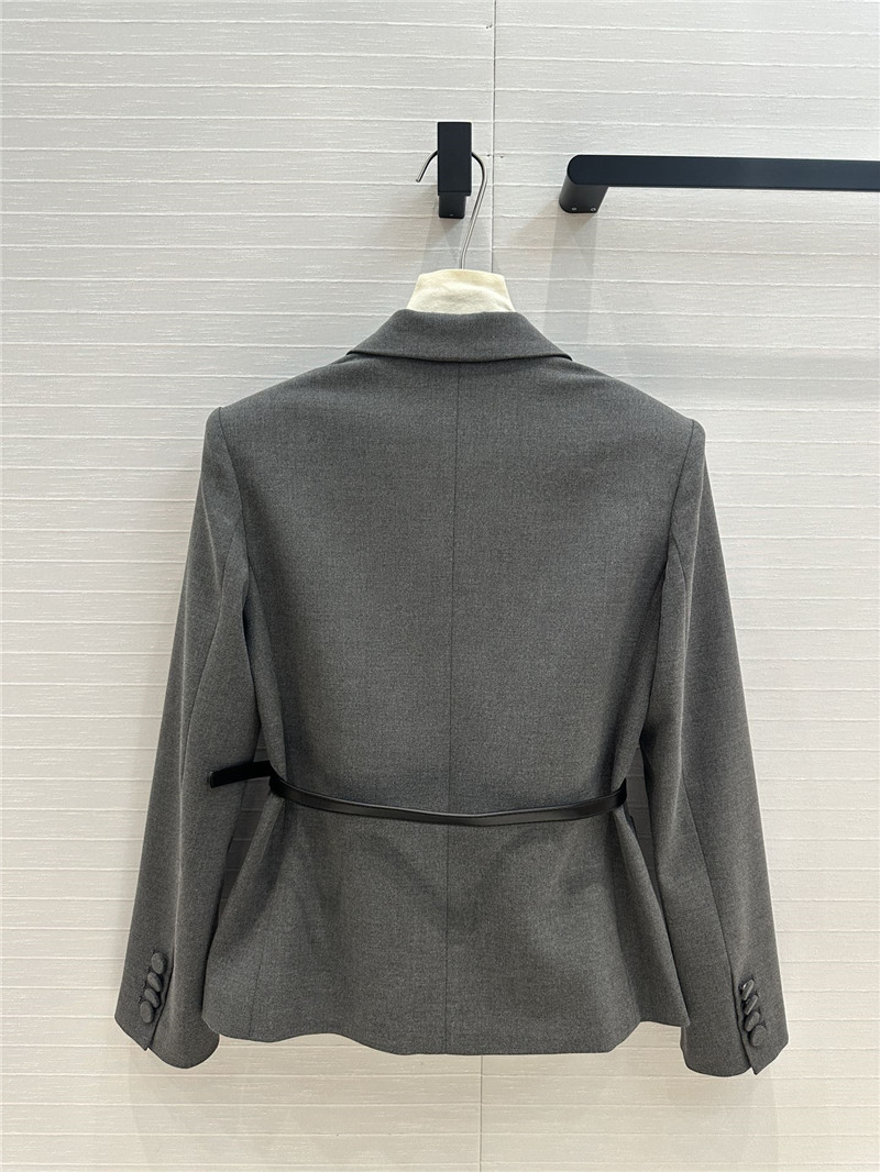 Gvc*1 grey short suit jacket