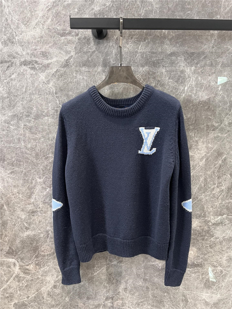 l0vis Vvtt0n chunky wool blend jumper in grey