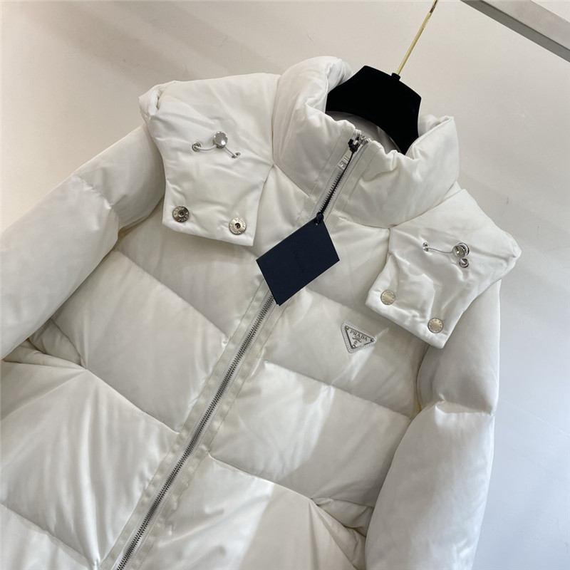 Pra*a hooded down jacket