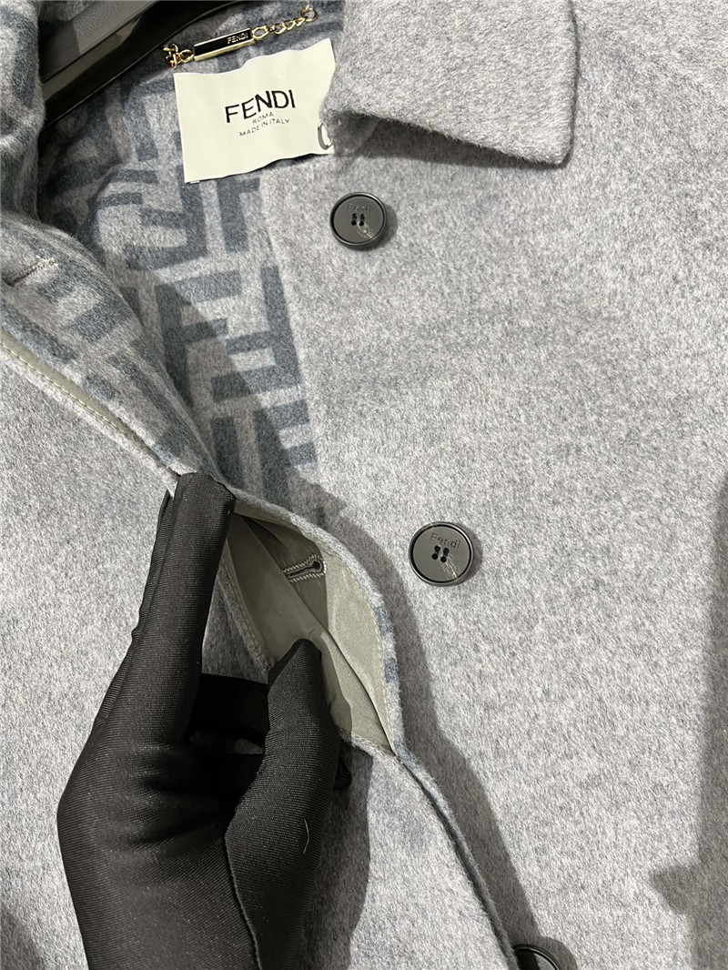 F**di cashmere coat