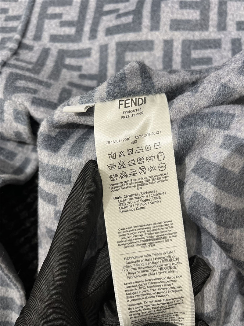 F**di cashmere coat