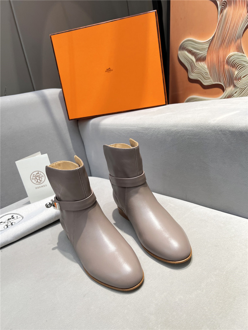 H**me5 neo gray women’s ankle boots