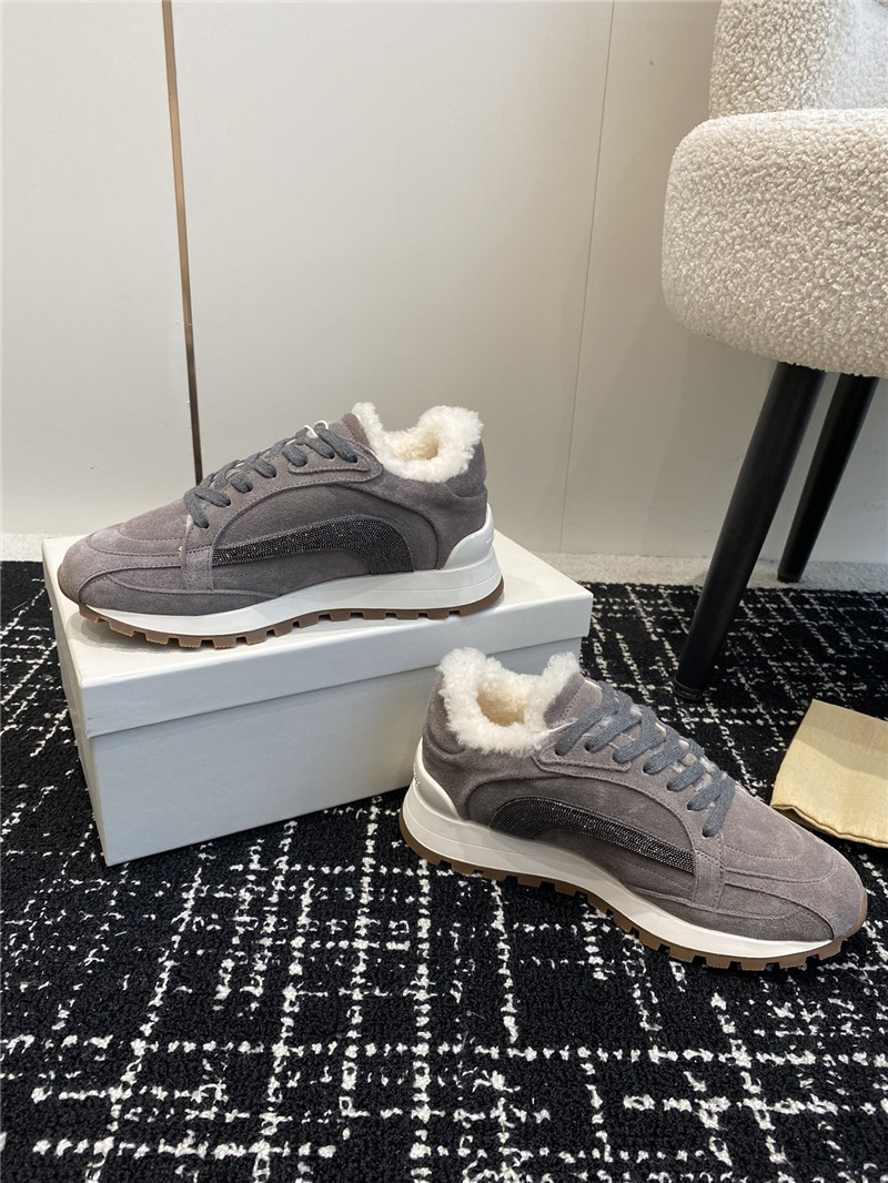 BC Monili Beads Suede Sneakers for Women