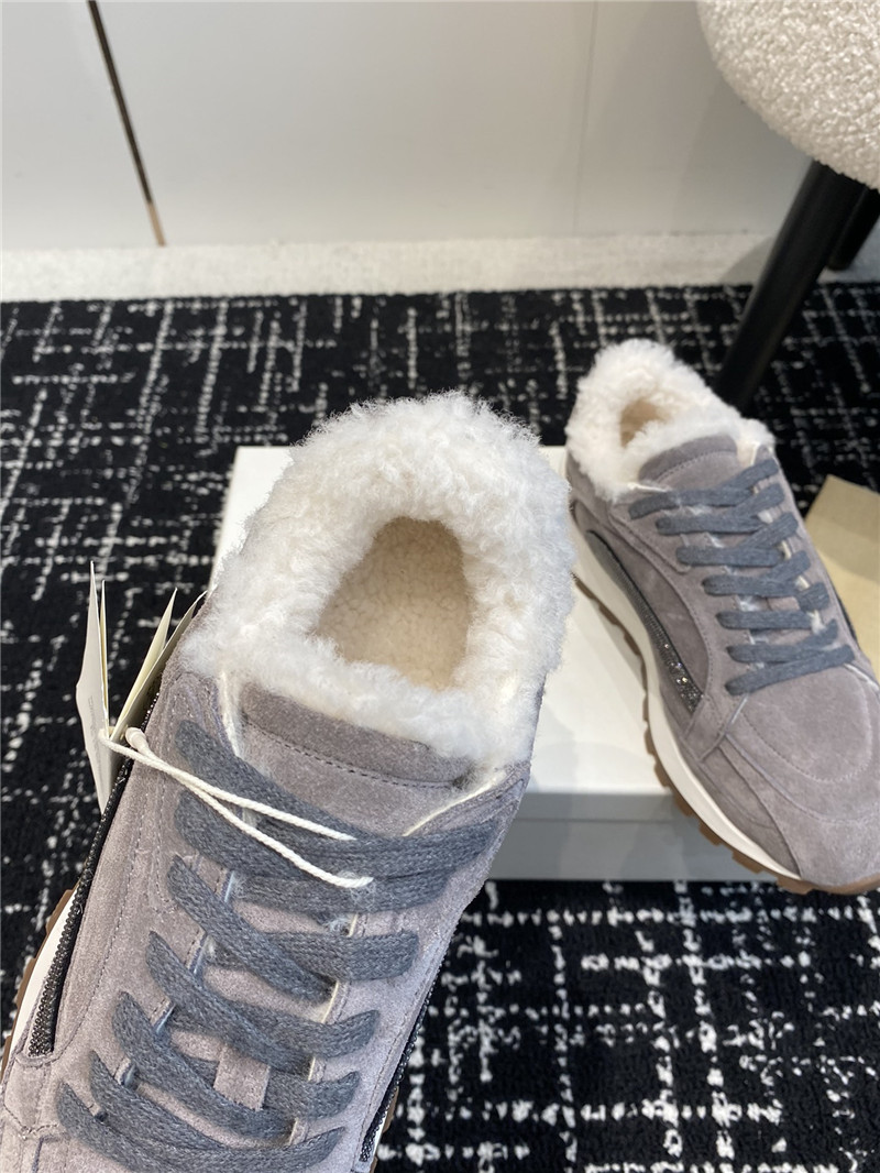 BC Monili Beads Suede Sneakers for Women