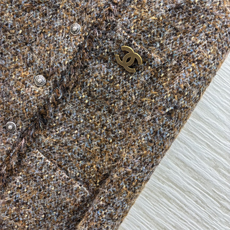 Ch**el wool tweed coat