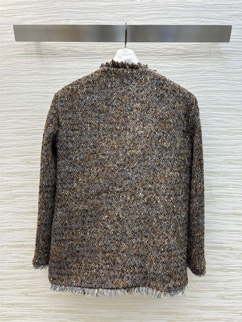 Ch**el wool tweed coat